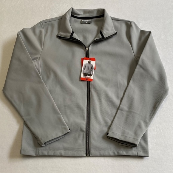 32 Degrees Heat Men's Full Zip Jacket, Gray, Medium NWT - Picture 7 of 16